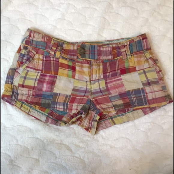American Eagle Outfitters Pants - 🦅 American Eagle Outfitters Vintage | Women’s Size 2 |Patchwork Shorts! …